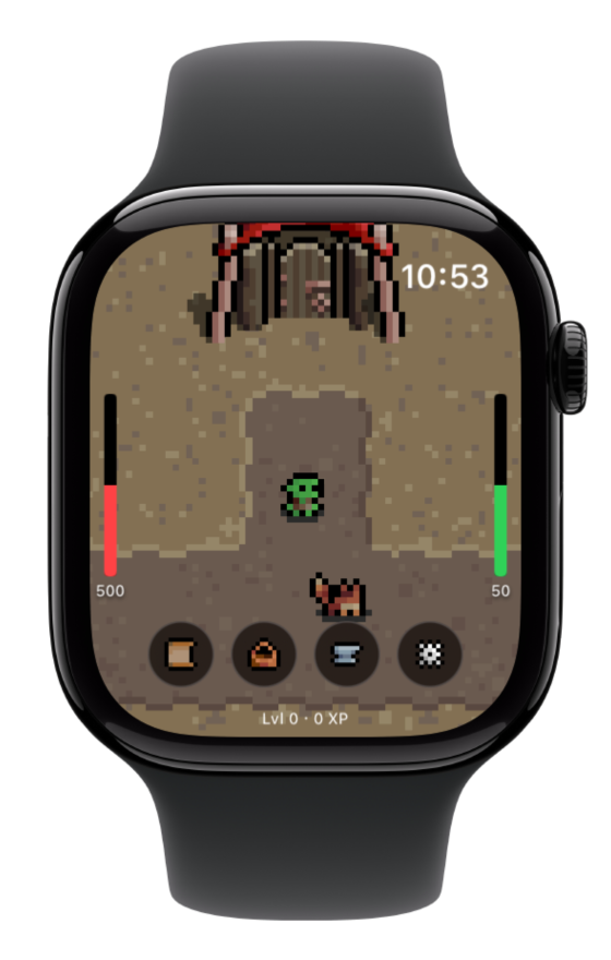 Inner Orc running on Apple Watch